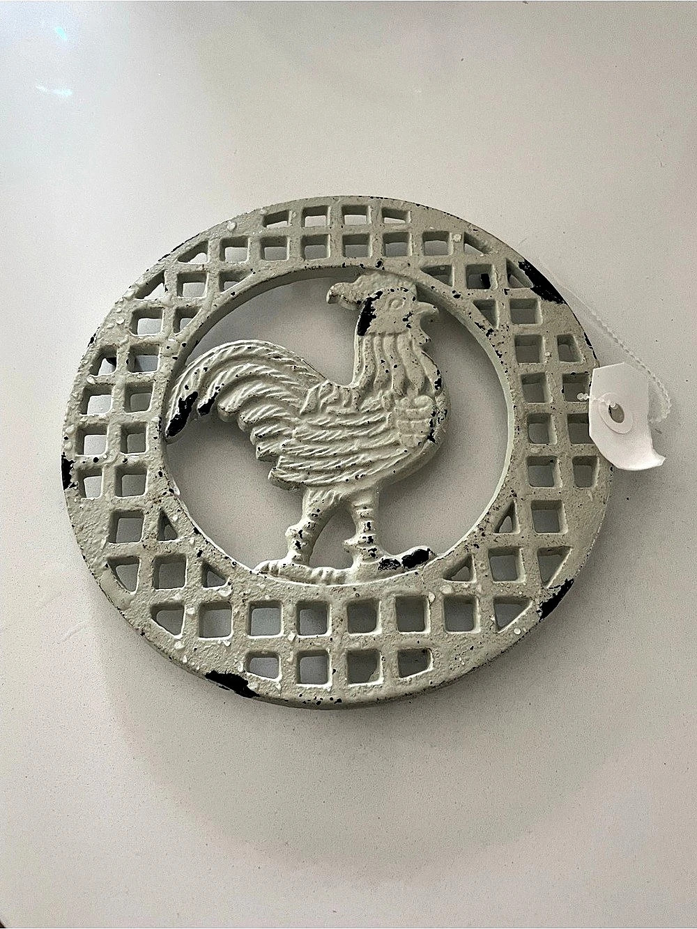 Cast iron Rooster Trivet Hot Plate